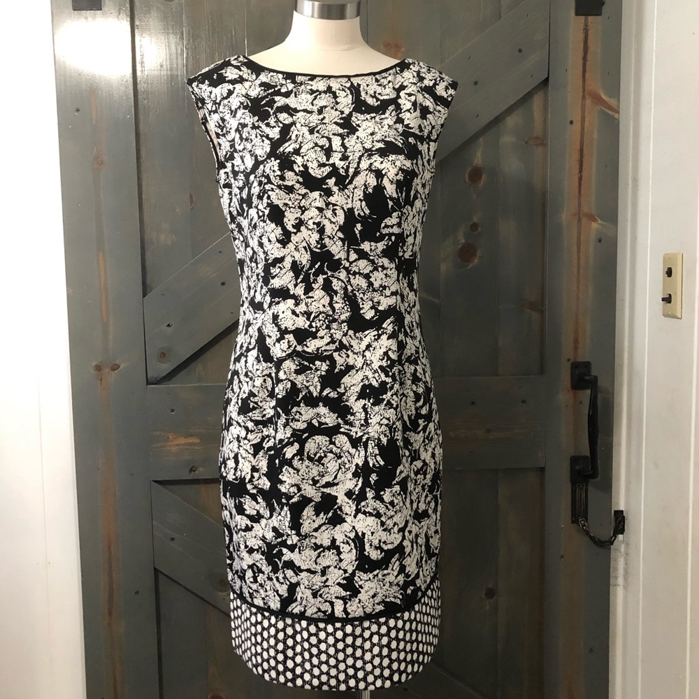 Ann Taylor Printed Dress Size 4